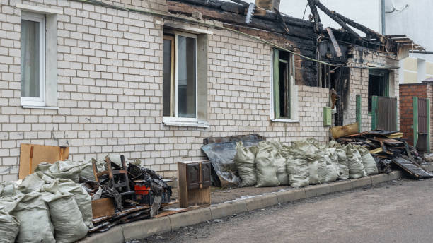 Professional Fire Damage Removal technician working in Casselberry, FL